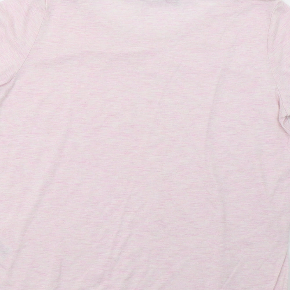 Marks and Spencer Womens Pink   Basic T-Shirt Size 12