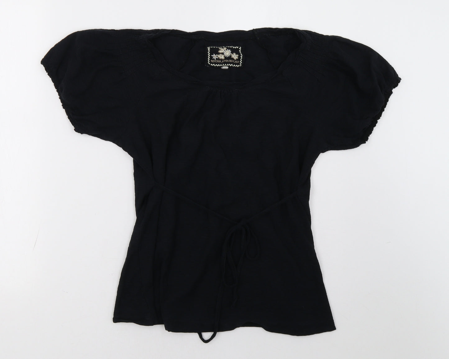 John Rocha Womens Blue   Basic T-Shirt Size 14