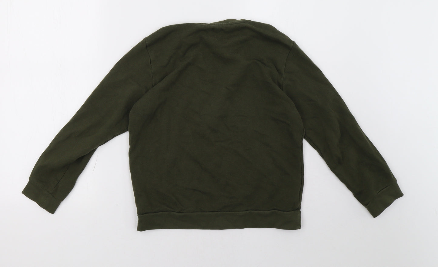 River Island Boys Green   Pullover Sweatshirt Size 9-10 Years