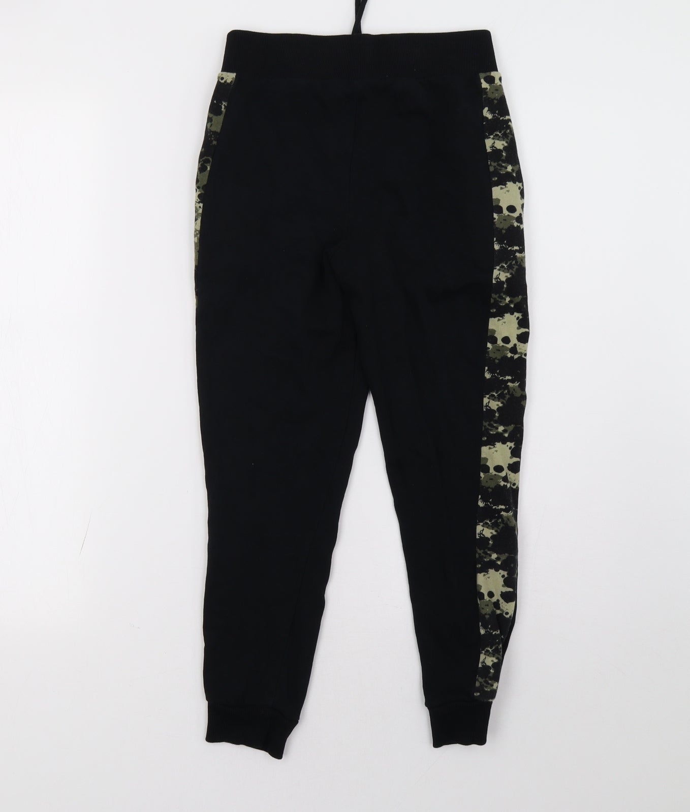 George Boys Black   Jogger Trousers Size 8-9 Years
