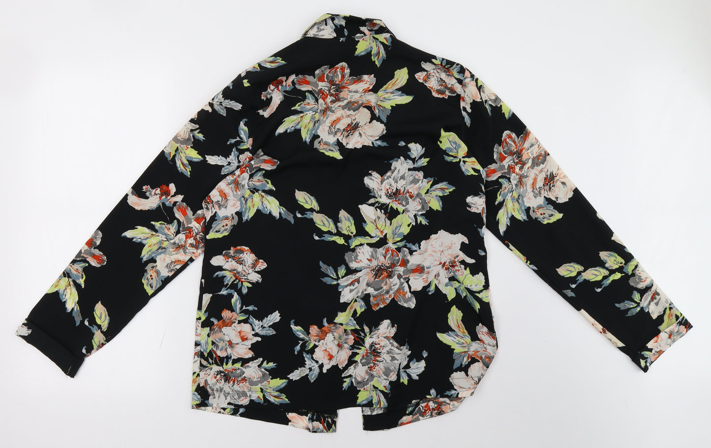 Select Womens Black Floral  Jacket  Size 14