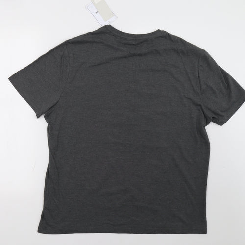 Silverstone Mens Grey    T-Shirt Size XL