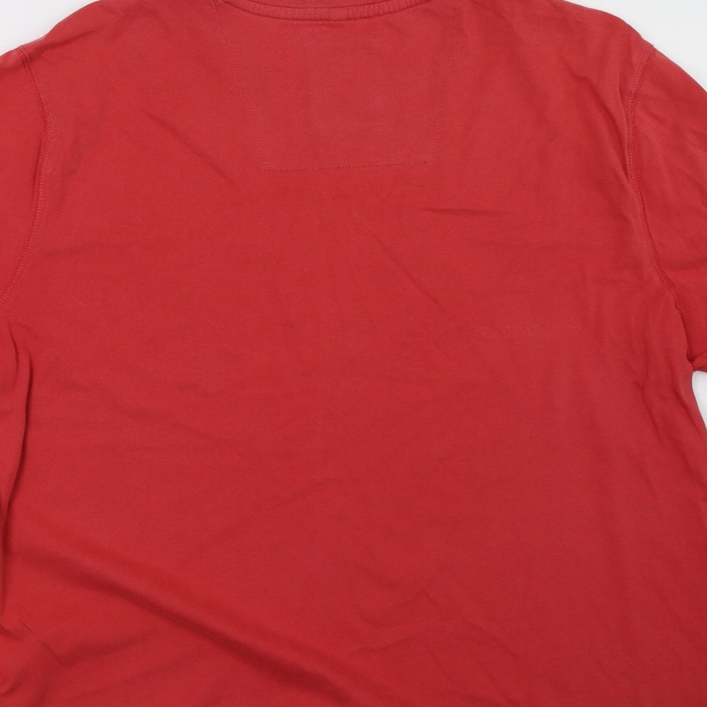 geprge Mens Red    T-Shirt Size XL