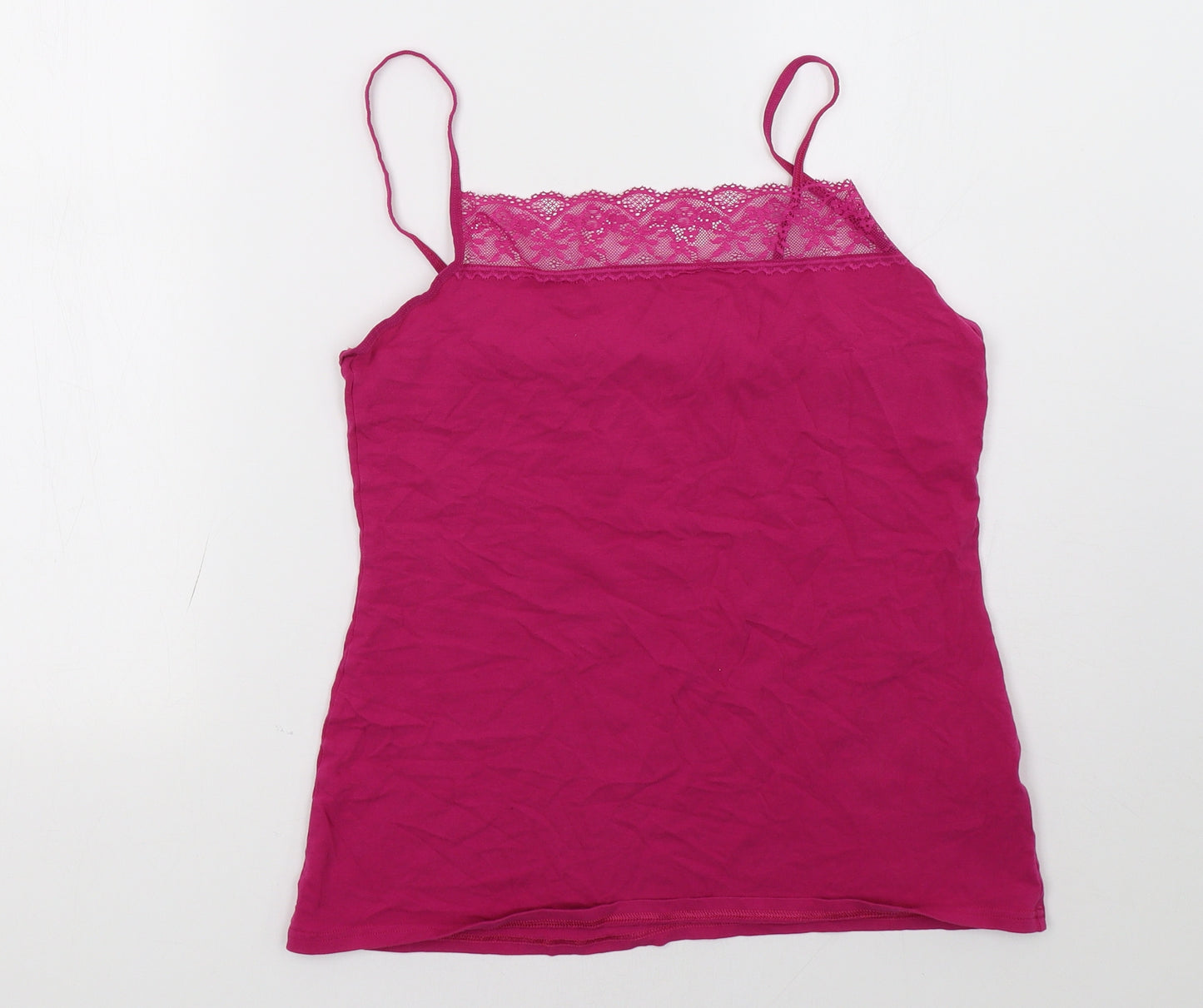 Marks and Spencer Womens Pink   Basic Tank Size 20