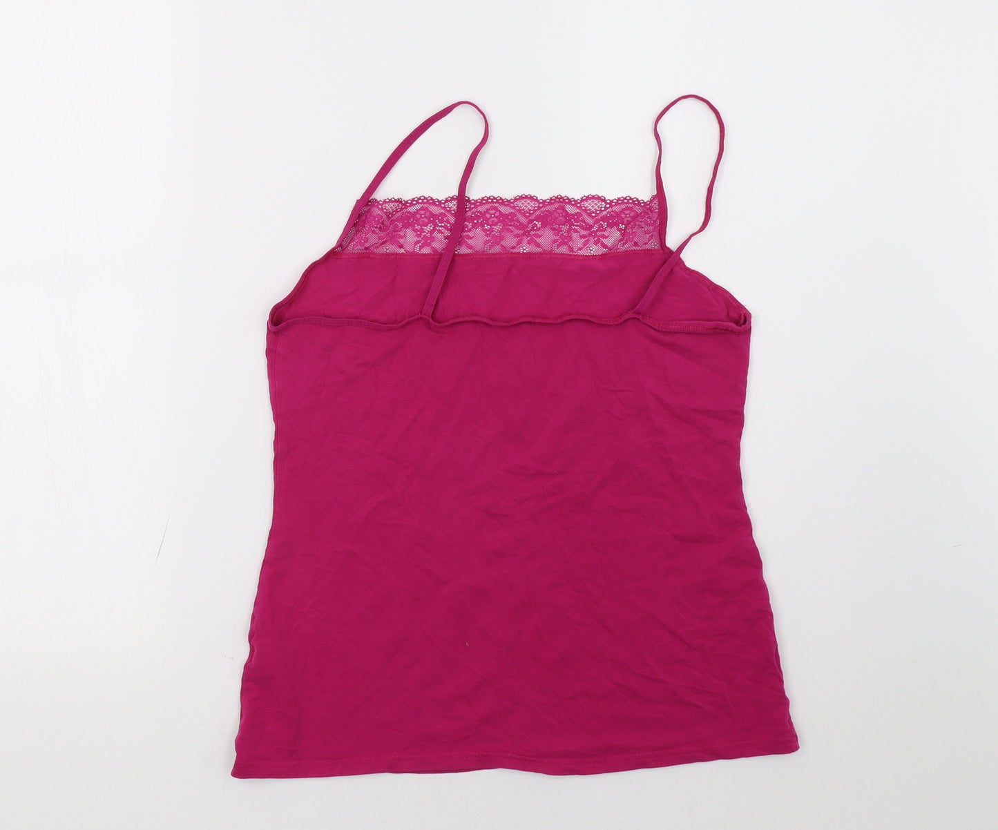 Marks and Spencer Womens Pink   Basic Tank Size 20