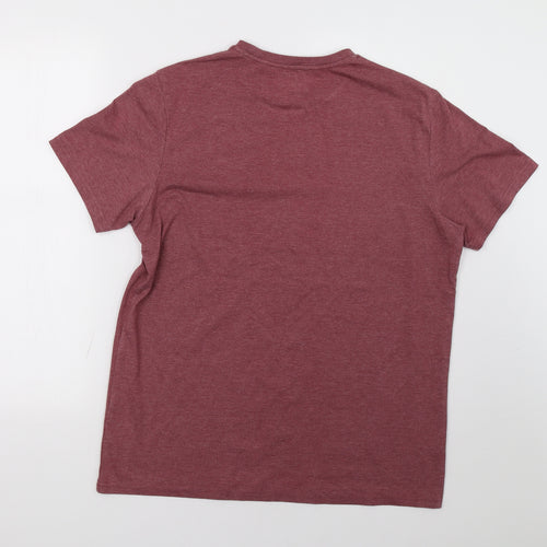 George Mens Red    T-Shirt Size L