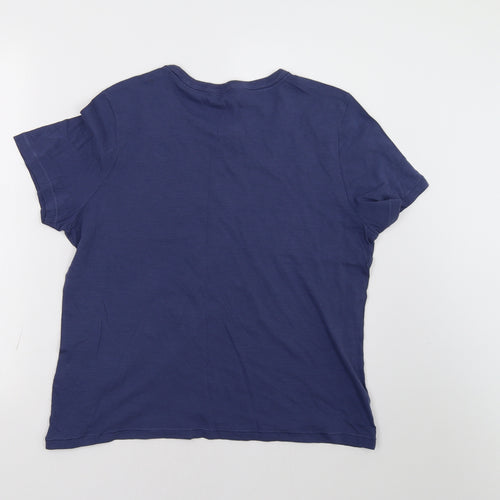 Marks and Spencer Womens Purple   Basic T-Shirt Size 14