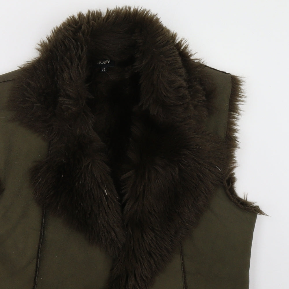 Hobbs Womens Green   Gilet Jacket Size 14