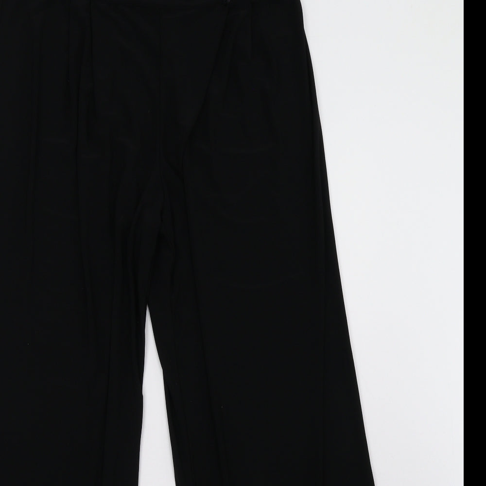 George Womens Black   Trousers  Size 16 L30 in