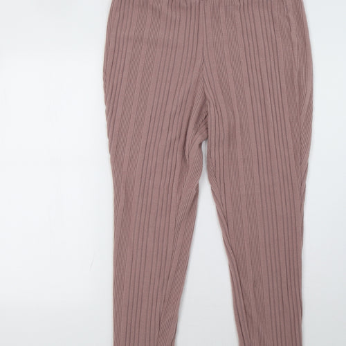 SheIn Womens Pink   Trousers  Size XL L28 in