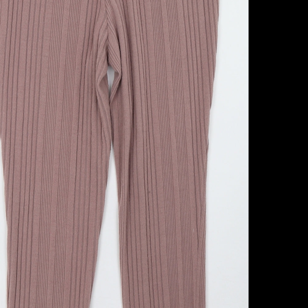 SheIn Womens Pink   Trousers  Size XL L28 in