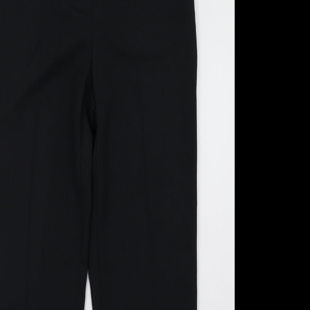 Marks and Spencer Womens Black   Trousers  Size 12 L32 in