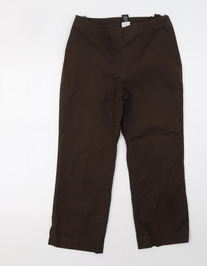 Gap Womens Brown Trousers Size 8 L26 in