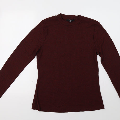 NEXT Womens Red   Pullover Sweatshirt Size 16