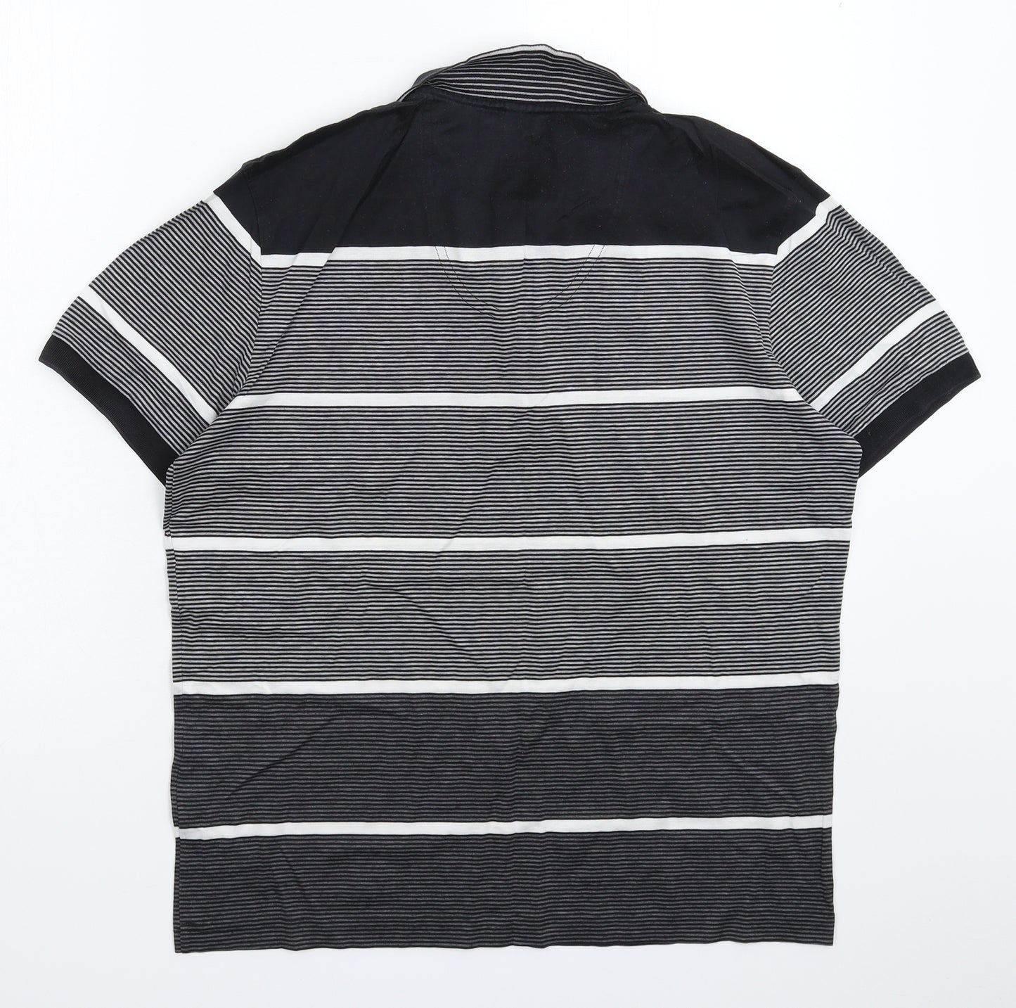 HUGO BOSS Mens Multicoloured Striped   Polo Size M
