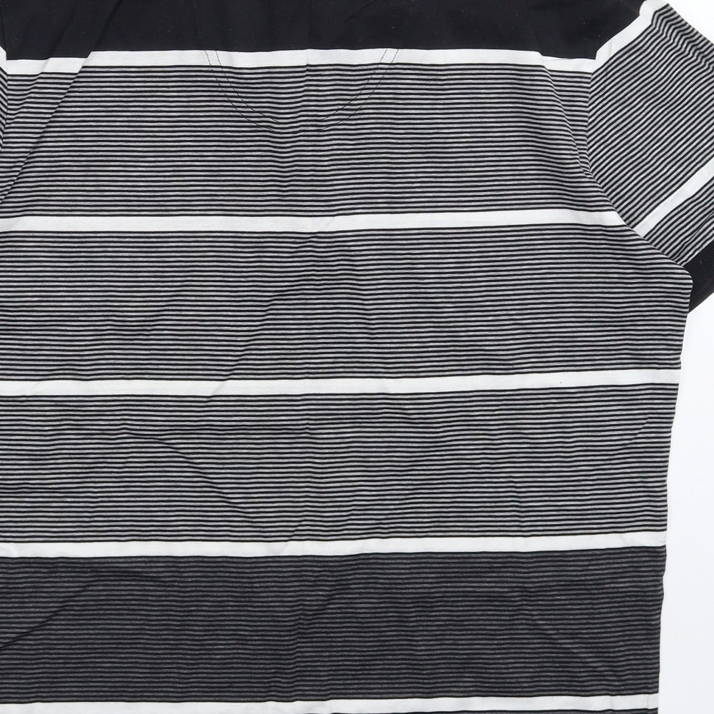 HUGO BOSS Mens Multicoloured Striped   Polo Size M