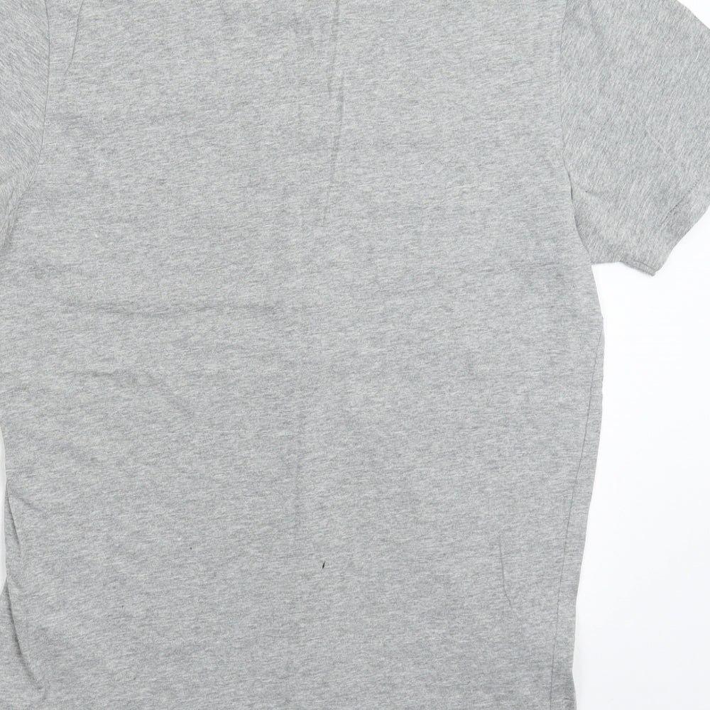 Nike Mens Grey    T-Shirt Size M