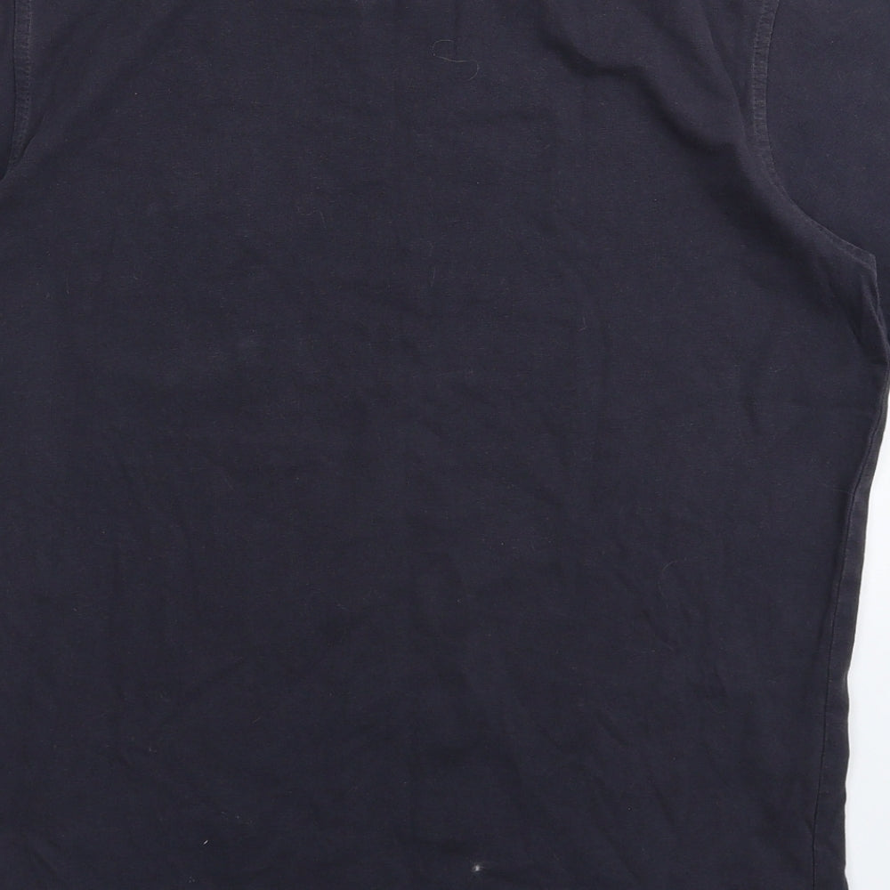 One True Saxon Mens Blue    T-Shirt Size M