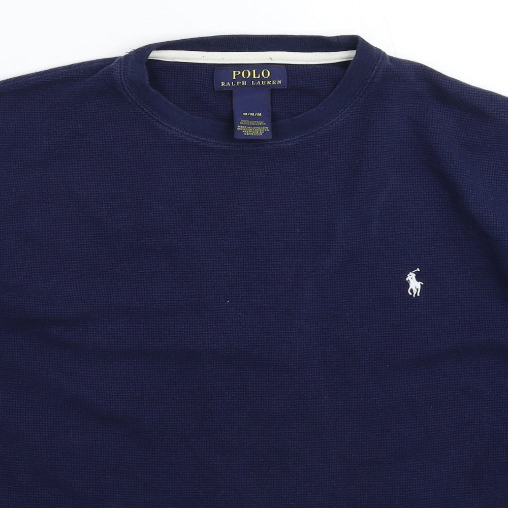 Polo Ralph Lauren Mens Blue   Pullover Sweatshirt Size M
