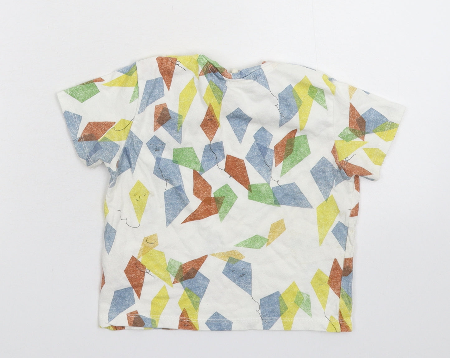 Zara Baby White   Basic T-Shirt Size 12-18 Months