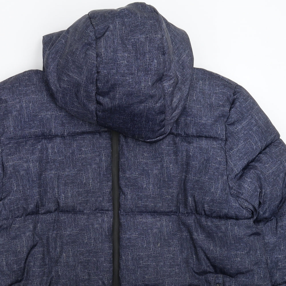 Primark Mens Blue   Puffer Jacket Jacket Size 2XL