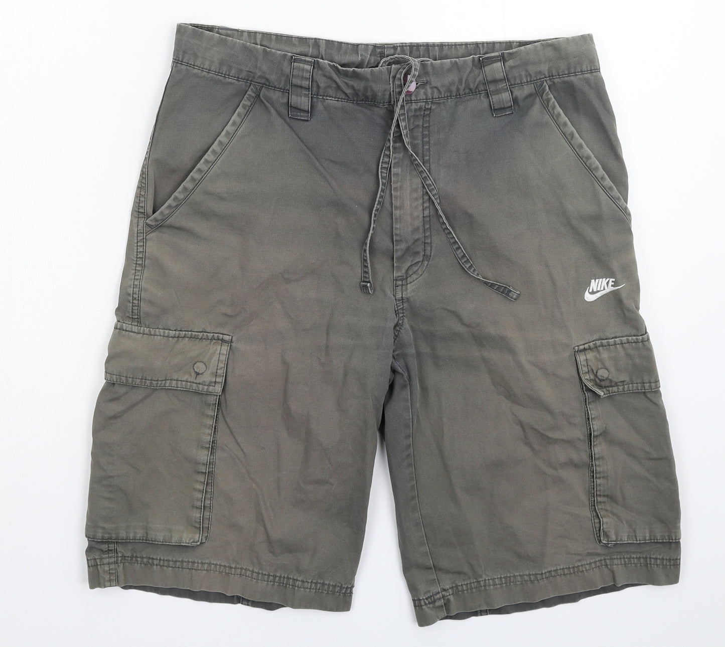 Nike Mens Grey   Bermuda Shorts Size S
