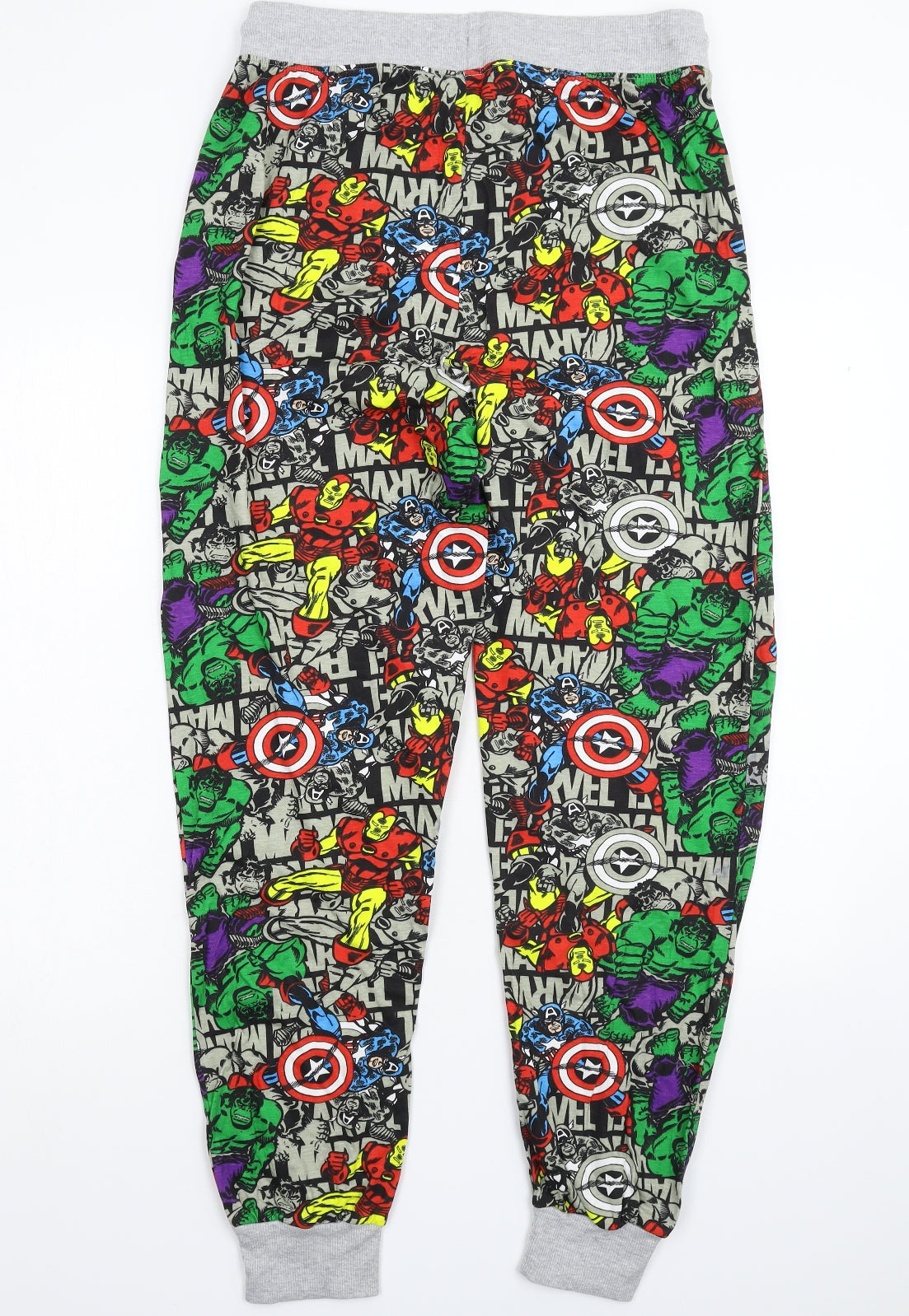 Marvel Mens Grey   Sweatpants Trousers Size M L30 in