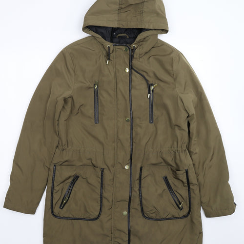Atmosphere Womens Grey   Parka Coat Size 14