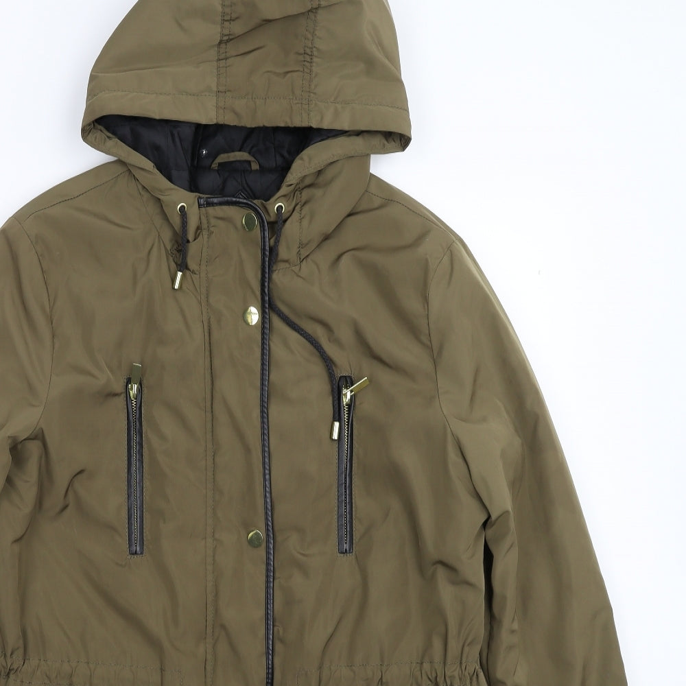 Atmosphere Womens Grey   Parka Coat Size 14