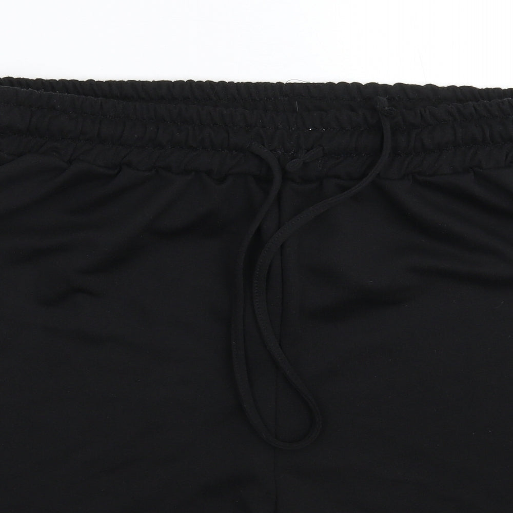 Yours Womens Black   Bermuda Shorts Size 24