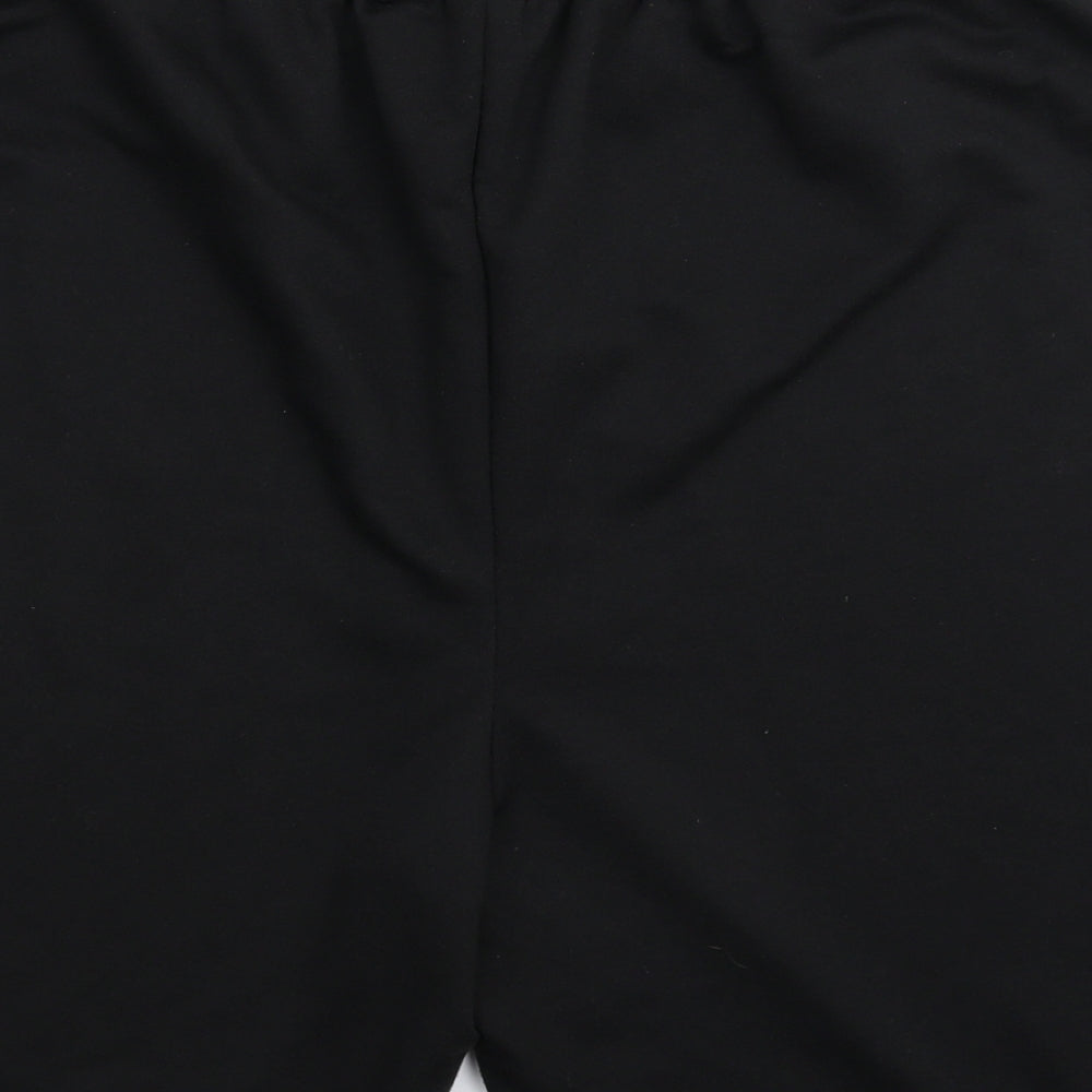 Yours Womens Black   Bermuda Shorts Size 24