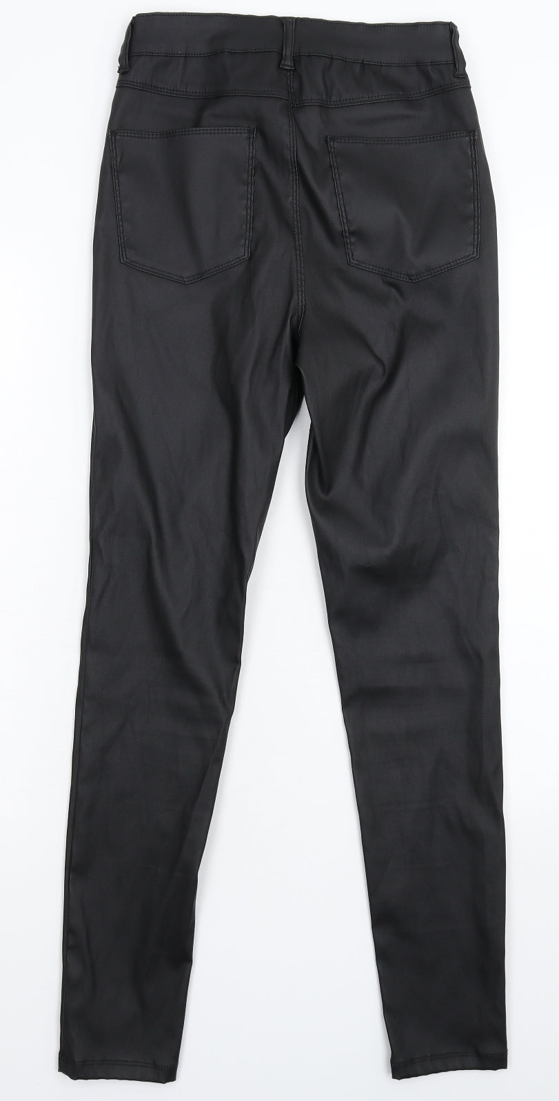 Denim & Co. Womens Black   Jegging Leggings Size 8 L28 in