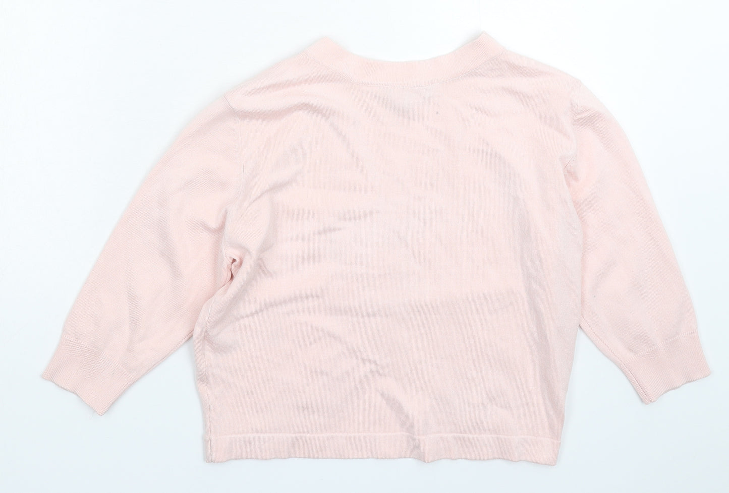 Principles Womens Pink  Knit Cardigan Jumper Size 12