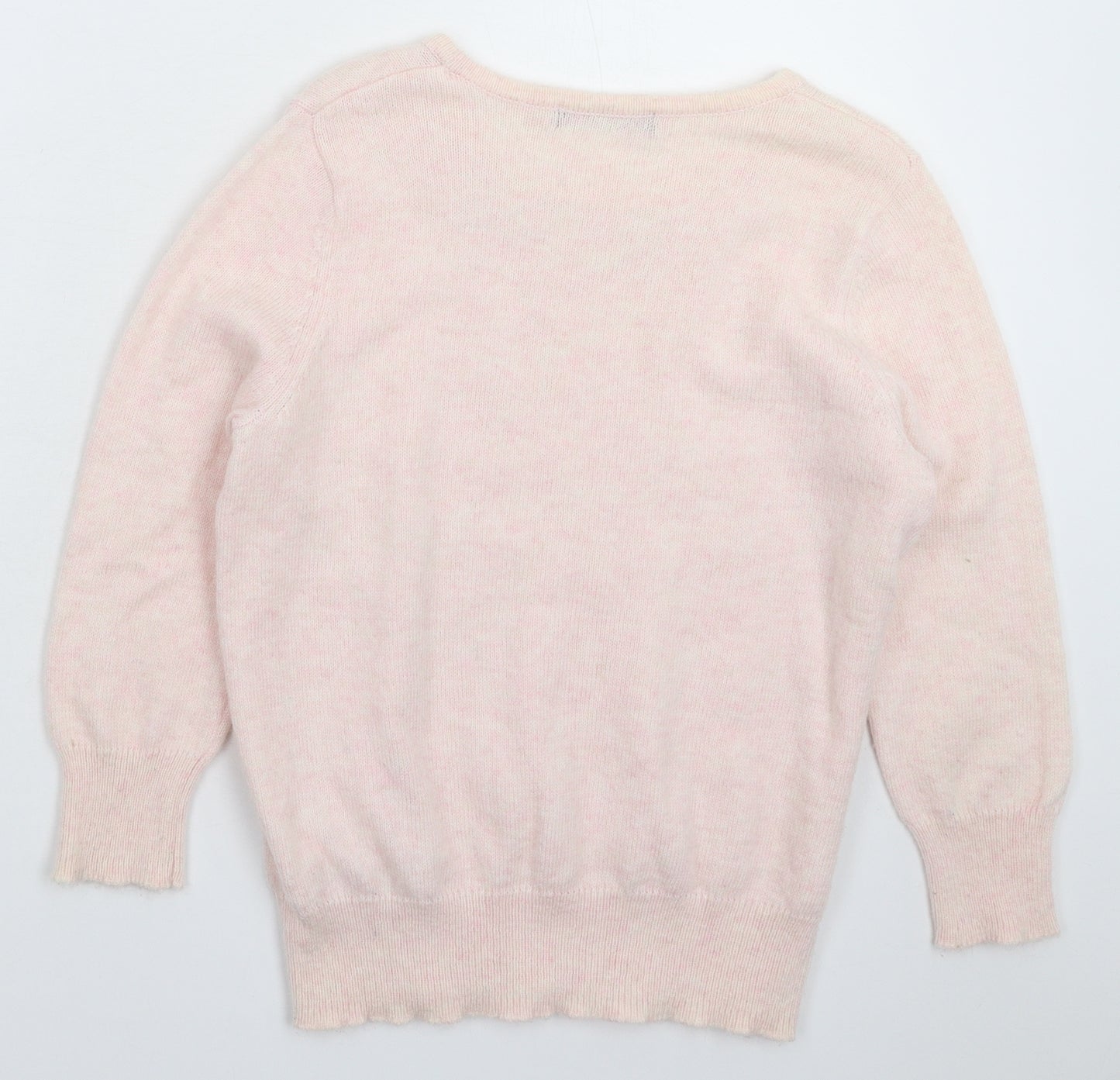 Marks and Spencer Womens Pink  Knit Pullover Jumper Size 12