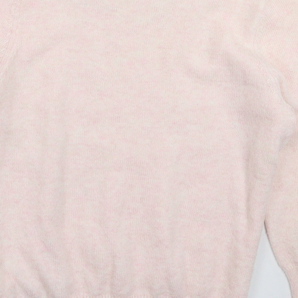 Marks and Spencer Womens Pink  Knit Pullover Jumper Size 12