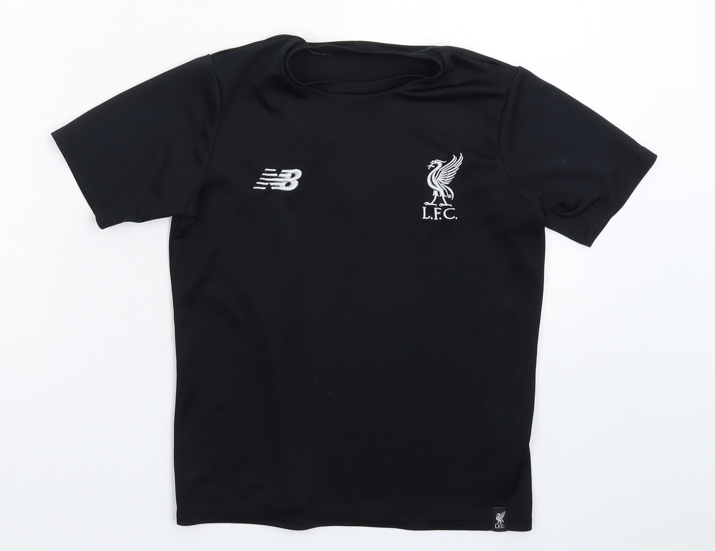 New Balance Boys Black   Jersey T-Shirt Size S