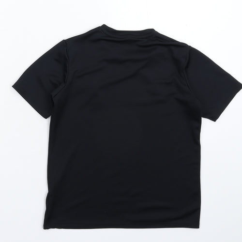 New Balance Boys Black   Jersey T-Shirt Size S