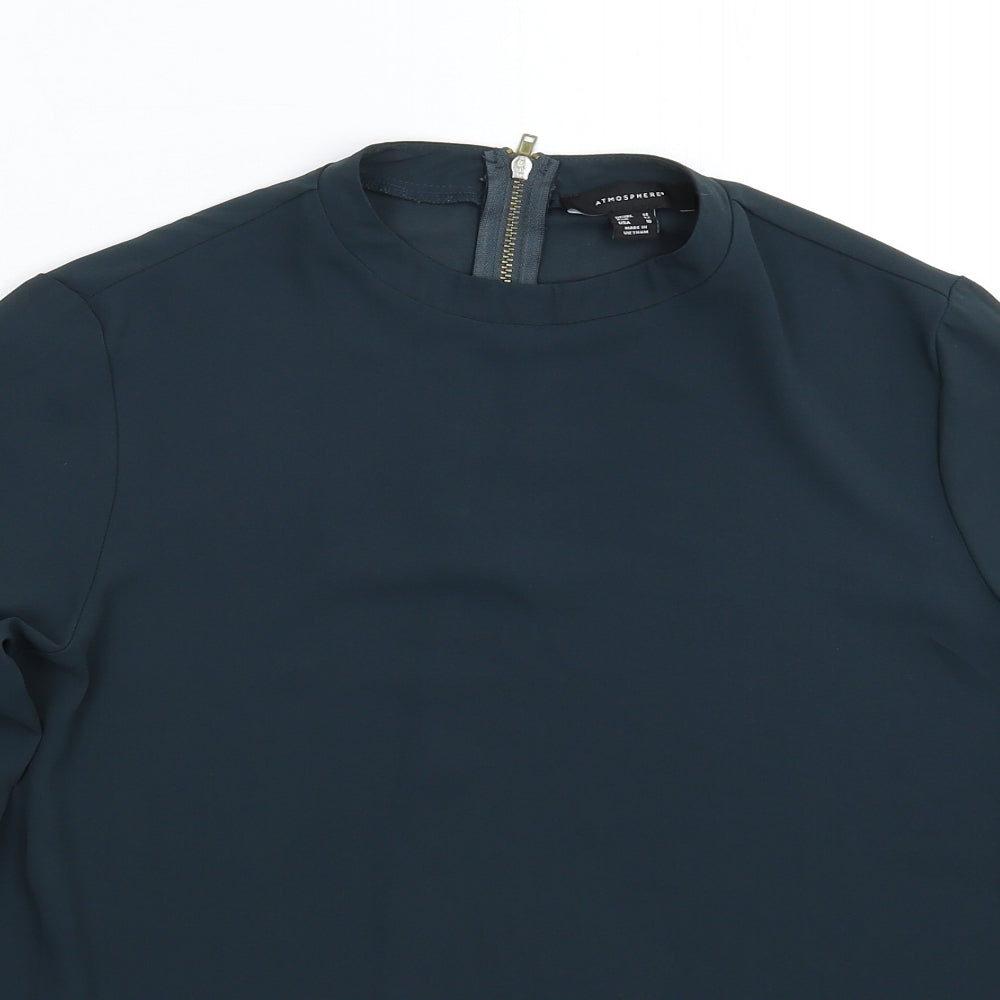 Atmosphere Womens Grey   Basic Blouse Size 14