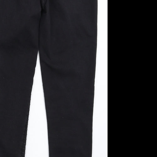 Papaya Womens Black  Denim Jegging Jeans Size 14 L26 in