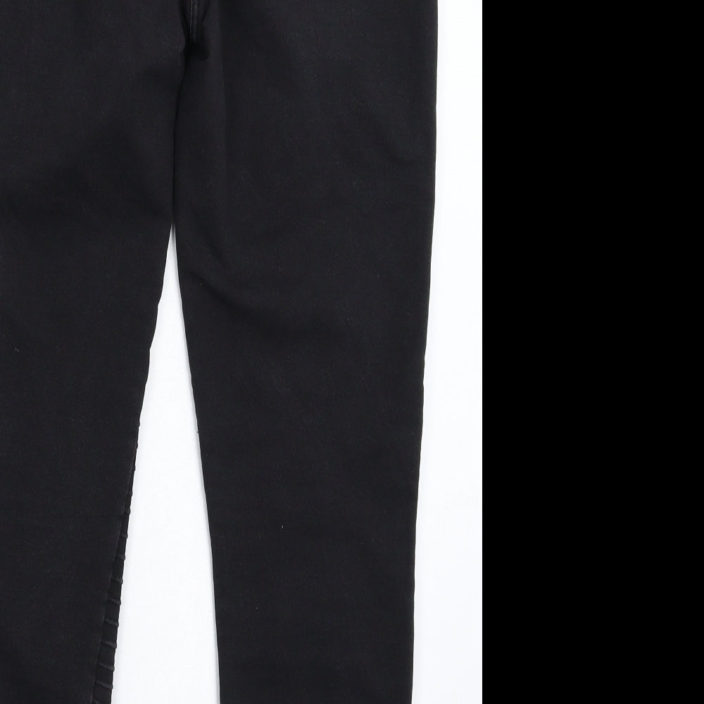 Papaya Womens Black  Denim Jegging Jeans Size 14 L26 in