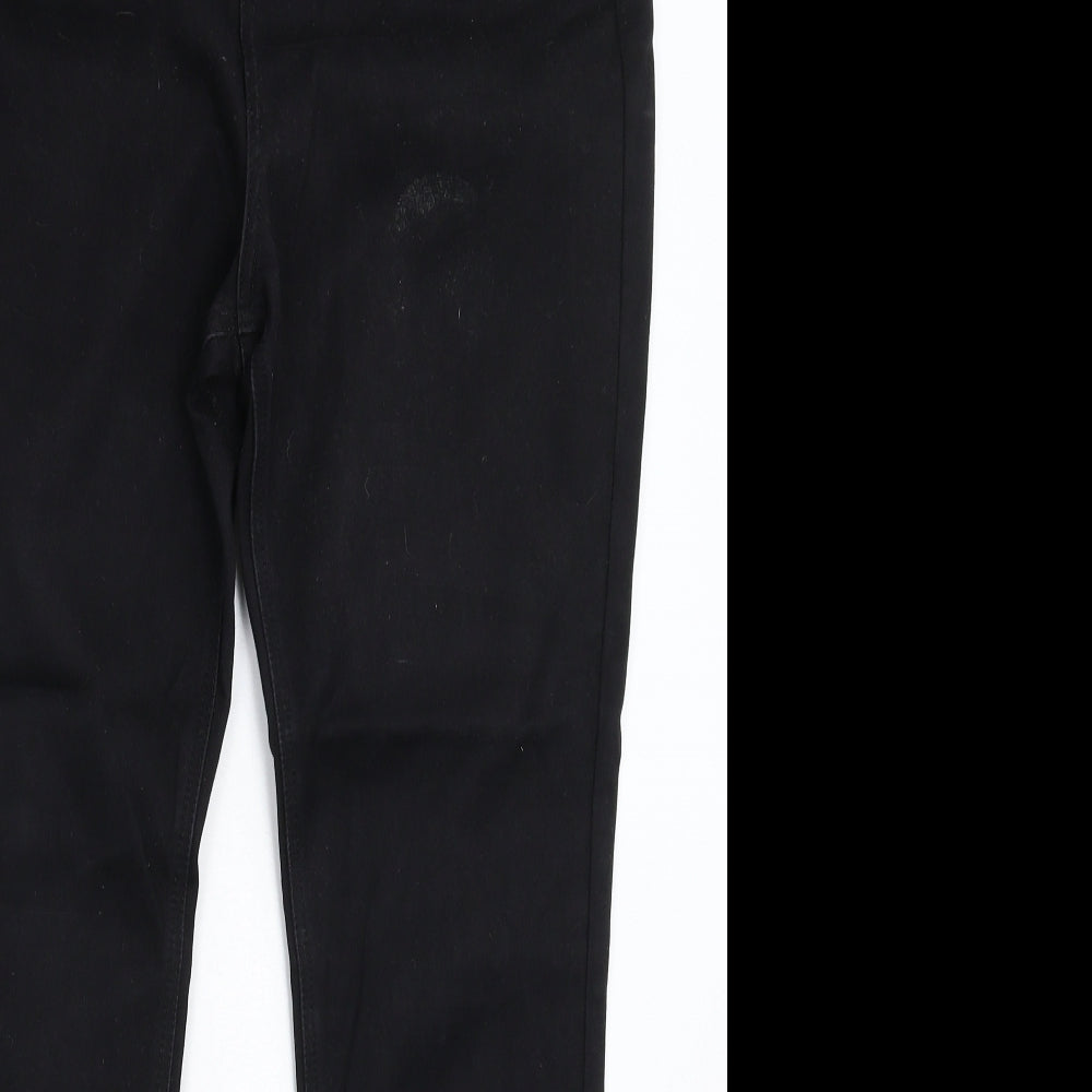 TU Womens Black  Denim Jegging Jeans Size 16 L29 in