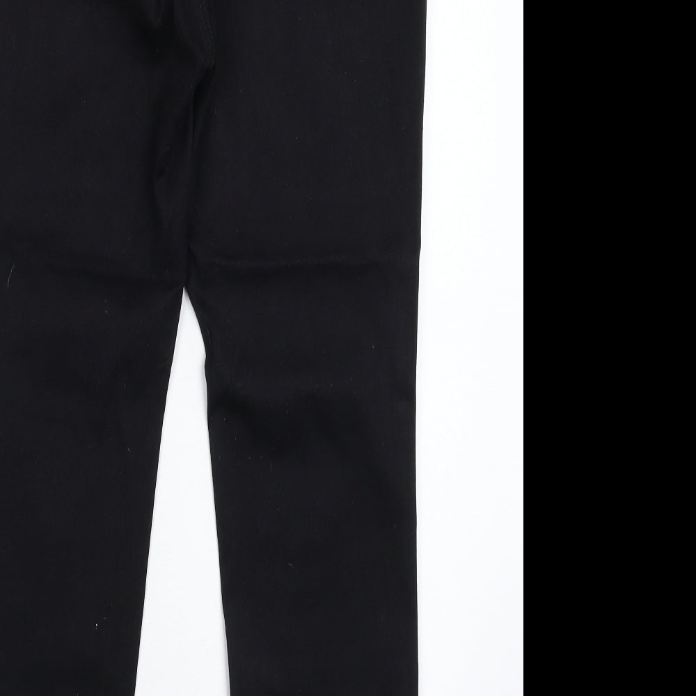 TU Womens Black  Denim Jegging Jeans Size 16 L29 in