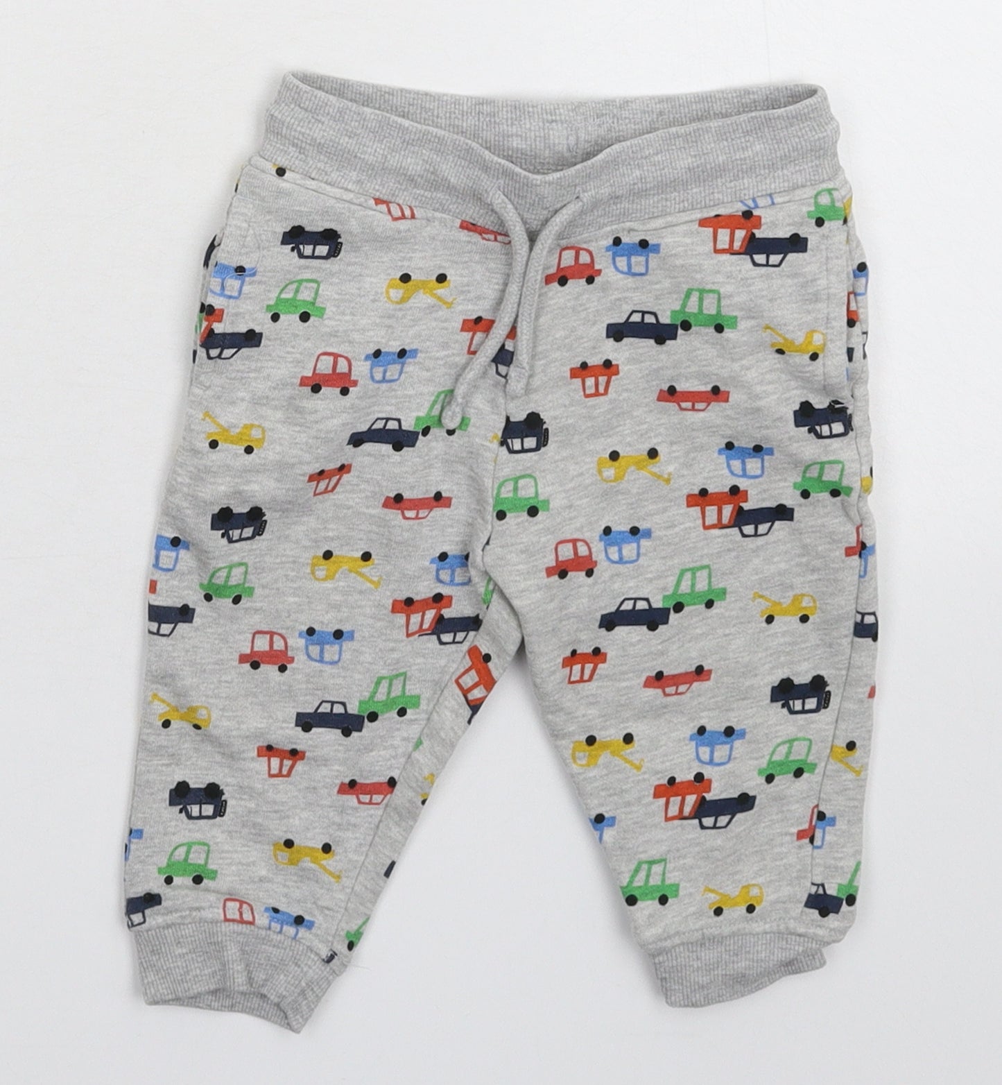 Matalan Baby Grey   Jogger Trousers Size 9-12 Months