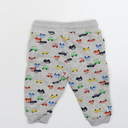 Matalan Baby Grey   Jogger Trousers Size 9-12 Months
