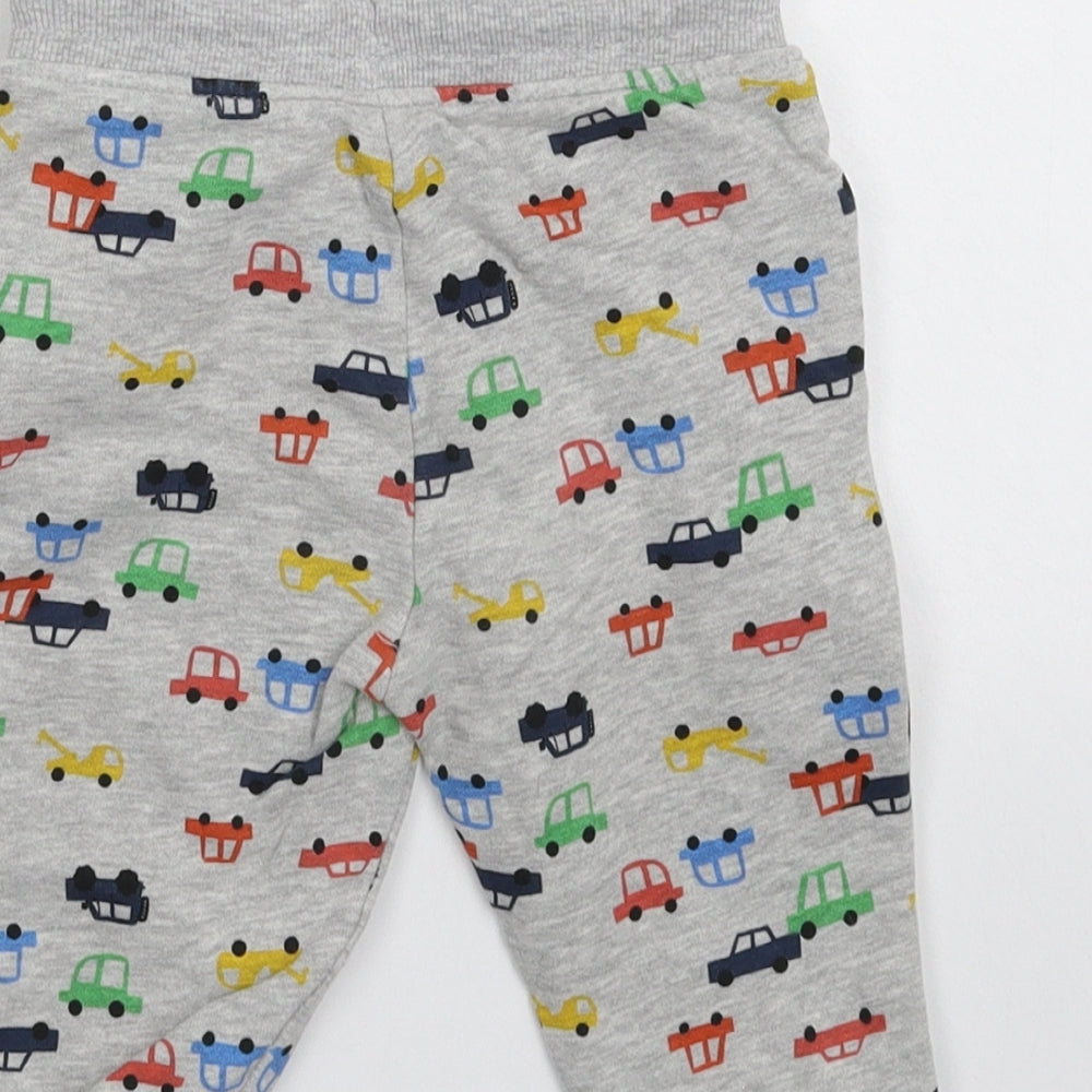 Matalan Baby Grey   Jogger Trousers Size 9-12 Months