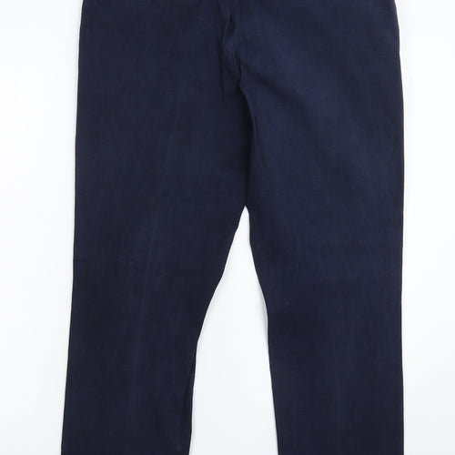 Matalan Mens Blue   Chino Trousers Size 34 L29 in