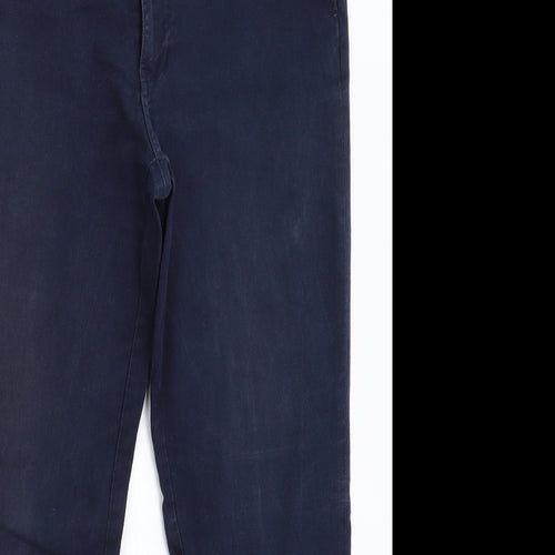 Matalan Mens Blue   Chino Trousers Size 34 L29 in