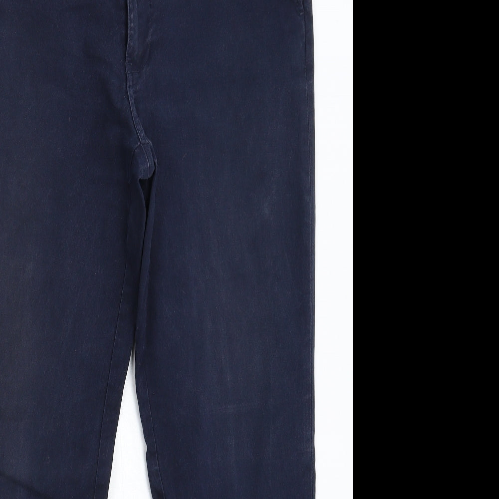 Matalan Mens Blue   Chino Trousers Size 34 L29 in