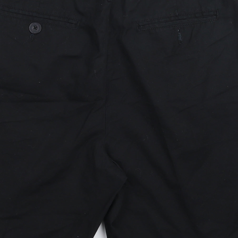 Kangol Mens Black   Chino Shorts Size XL