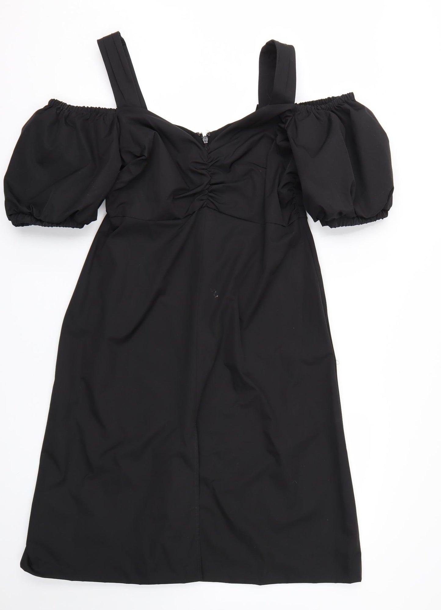Preworn Womens Black   Tank Dress  Size L